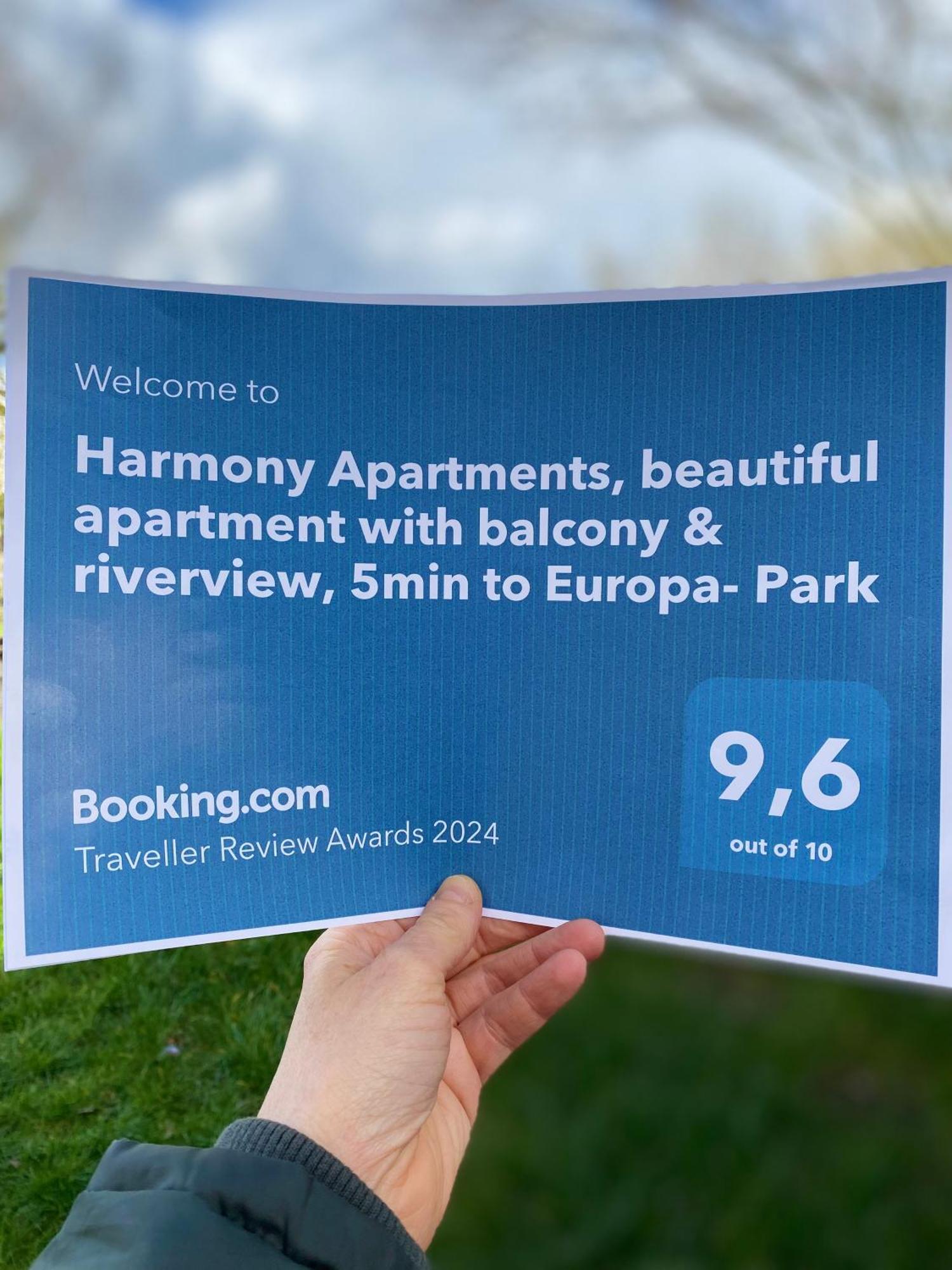 Harmony Apartment, Your Holiday Home In Rust With Balcony & River-View, 5Min To Europa-Park Экстерьер фото